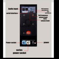 Nouvel amplificateur de puissance en métal 2500W réels 1500W 8Ohm, module de haut-parleur actif classe D pour subwoofer