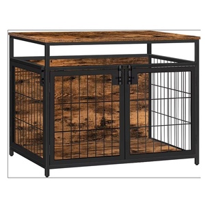 Cage pour chien d'intérieur en bois massif durable, respirante et anti-évasion, grande taille, avec plateau de récupération des excréments amovible – Offre Spéciale - Product Image 6