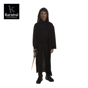 Disfraz <span class=keywords><strong>de</strong></span> Cosplay <span class=keywords><strong>de</strong></span> Noches Místicas Geniales <span class=keywords><strong>de</strong></span> Carnaval ODM al por Mayor, Disfraz <span class=keywords><strong>de</strong></span> <span class=keywords><strong>Halloween</strong></span> para Todos los Festivales, Túnica Negra con Capucha <span class=keywords><strong>de</strong></span> Poliéster, Talla Única, Película <span class=keywords><strong>de</strong></span> Televisión - Product Image 2