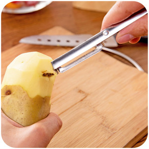 มีดปอกเปลือกสแตนเลสอเนกประสงค์สำหรับผลไม้และผักสำหรับใช้ในครัว - Product Image 2
