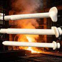 Brique réfractaire spéciale en argile frittée AZS, certifiée ISO9001, marque Hongtai, haute réfractarité (1770°C~2000°C) pour le verre