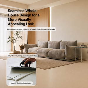 Pintura para Pisos <span class=keywords><strong>de</strong></span> <span class=keywords><strong>Microcemento</strong></span>, Fácil <span class=keywords><strong>de</strong></span> Limpiar, para Interiores <span class=keywords><strong>de</strong></span> Ladrillo, Suministro <span class=keywords><strong>de</strong></span> Fábrica al por Mayor - Product Image 3