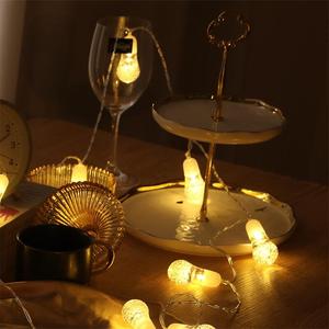 Luci di Natale a LED a Forma di Bolle Grandi in Plastica da 13 Piedi, 20 LED, Luci Fatate a Batteria, 2 Modalità, a Forma di Luna e <span class=keywords><strong>Stelle</strong></span> - Product Image 4