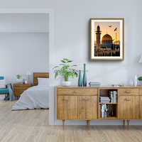 Peinture par Numéros Mosquée Islamique Créative Kit Personnalisé 30*40cm pour Adultes