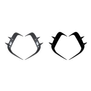 Bmw Front Grille <b>Decal</b> Piano Black Carbon Fiber Texture Adhesive 2024 G60 G61 M Sport Geometry Pattern <b>Car</b> Body Kit - Product Image 2