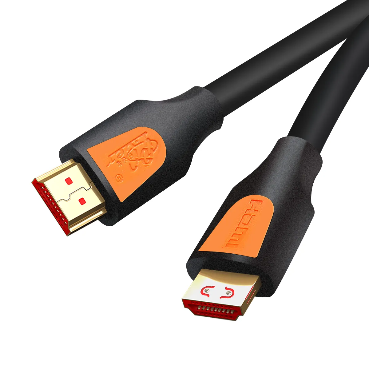 كابل HDMI لمراقبة تلفزيون الكمبيوتر مطلي بالذهب عالي الجودة بجودة 4k 2.0 1080 بكسل كابل HDMI إلى Hdmi 1.5M 3M 5M 10M 15M 20M 25M 30M