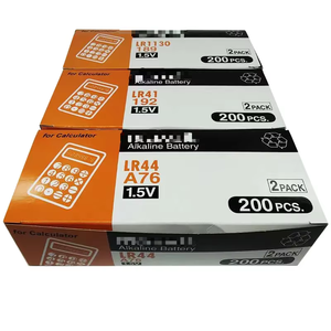 Аккумулятор LR44, 10 упаковок-<span class=keywords><strong>AG13</strong></span> A76 157 357 SR44, эквивалент 1,5 В, щелочная кнопочная ячейка для электроники, игрушек, термометров - Product Image 1