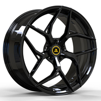 Jantes PF5 personnalisées forgées monobloc légères 5x112 à rayons directionnels pour R8 RS3 RS4 RS5 RS6 RS7