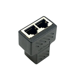 RJ45 Network Splitter Coupler Cat5e <b>Ethernet</b> Connector <b>Adapter</b> For <b>Cable</b> Extension And Splitting - Product Image 3