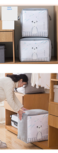 Bolsa de Almacenamiento para Ropa y Edredones, Moderna, <span class=keywords><strong>Impermeable</strong></span>, de Tela No Tejida, con Material Antimoho, para Armario y Ropa, Venta al Por Mayor - Product Image 2