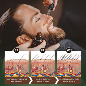 Aceite para el Crecimiento de la Barba de Alta Calidad, Natural y Cruelty-Free, Aceite para el Cuidado de la Barba para Hombres Negros - Product Image 5