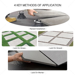 Baldosas <span class=keywords><strong>de</strong></span> porcelana antideslizantes <span class=keywords><strong>de</strong></span> 2cm para exteriores 60x60 para cubiertas <span class=keywords><strong>de</strong></span> <span class=keywords><strong>piscina</strong></span> <span class=keywords><strong>de</strong></span> jardín terrazas <span class=keywords><strong>de</strong></span> hormigón <span class=keywords><strong>gres</strong></span> exterior y uso impermeable - Product Image 6