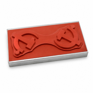 Plaque de marquage à chaud en silicone personnalisée CNC pour boîte cosmétique en plastique - Product Image 2