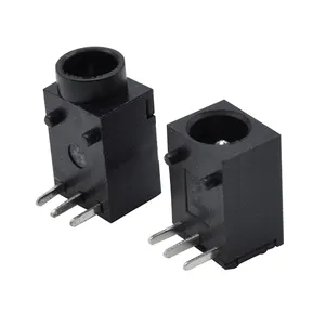 Vendita calda DC003 DC003A 30V 0.5A DC presa di corrente 3 PIN DC jack presa di ricarica campione gratuito