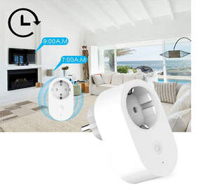 Enchufe Inteligente Xiaomi <span class=keywords><strong>MI</strong></span> WIFI ZNCZ05CM, Compatible con Google Assistant y Alexa, Enchufe Europeo - Product Image 4