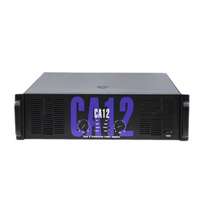 2U 8 CA12 プロフェッショナルハイパワーアンプ クラスH YFY-CA12 2チャンネル 1000W ラインアレイスピーカー - Product Image 1