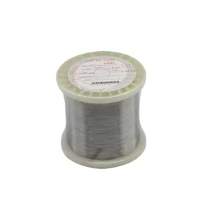 Nicrome liga nicr 90/10 awg 22 24 26 28 30 32 34 36 38 calibre ni90 n90 fio de aquecimento resistência