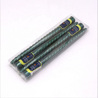 Vente en gros de bougies coniques de haute qualité, galvanoplastie multicolore or argent longue combustion non goutte à goutte