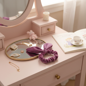 Trending stile coreano fatto a mano elegante nastro per capelli raso strass dolce per bambini accessori per capelli alla moda - Product Image 3