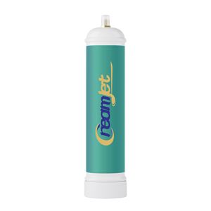 CreamJet USA Stock Food Grade Whipped Cream Gas Tank High Pressure N2/CO2 Dessert <b>Tools</b> Gas Cylinder - Product Image 5