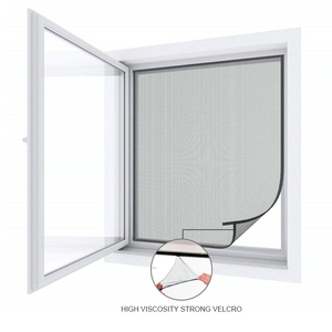 Tùy chỉnh bán buôn một cách tầm nhìn cửa sổ màn hình fliegengitter 130x150 cm chống phấn hoa muỗi côn trùng Net Fly màn hình cho Windows - Product Image 1