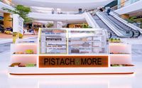 Einkaufszentrum Einzelhandel Fast-Food-Vitrine Maßgefertigte Süßigkeiten-Kiosk-Vitrine Nuss-Ausstellungsvitrine zum Verkauf