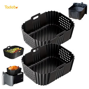 Cesta <span class=keywords><strong>de</strong></span> <span class=keywords><strong>freidora</strong></span> <span class=keywords><strong>de</strong></span> <span class=keywords><strong>aire</strong></span> reutilizable antiadherente resistente al calor, bandeja <span class=keywords><strong>de</strong></span> olla, revestimientos <span class=keywords><strong>de</strong></span> silicona para <span class=keywords><strong>freidora</strong></span> <span class=keywords><strong>de</strong></span> <span class=keywords><strong>aire</strong></span> <span class=keywords><strong>Ninja</strong></span> <span class=keywords><strong>de</strong></span> <span class=keywords><strong>doble</strong></span> pila SL400UK - Product Image 1