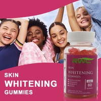 Gummies Éclaircissantes Peau au Collagène Marque Blanche Vente Flash Bonbons Gommeux Blanchissants Vitamines D3 K2 pour la Peau