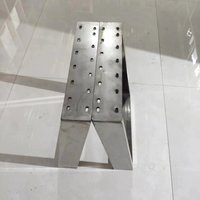 Industriedesign Klappbarer Esstisch Metall Edelstahl Höhenverstellbar Hotel Außenbereich Nutzung