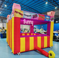 Puesto de Venta Inflable Portátil Personalizado Tipo Oxford para Carnaval, Kiosco para las Cuatro Estaciones en Venta