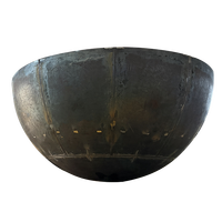 Cabeza Semiesférica Plateada SA516 de Pared Gruesa de 80 mm con Sello ASME U para Recipientes de Almacenamiento de Alta Presión para Balasto Marino