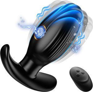 Vibrador Anal con Control Remoto, 10 Modos de Vibración y 3 Modos de Pulsación - Product Image 4