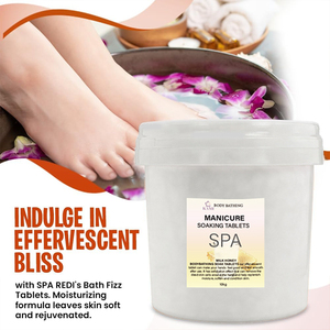 Comprimés effervescents à dissolution rapide aux herbes pour bain de pieds, soin spa manucure pédicure, soin des ongles rafraîchissant pour salon et usage domestique - Product Image 6