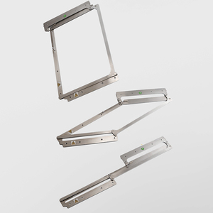 Bisagras <span class=keywords><strong>para</strong></span> puertas plegables, bisagras <span class=keywords><strong>para</strong></span> puertas correderas invisibles silenciosas, accesorios <span class=keywords><strong>para</strong></span> puertas batientes plegables de 180 grados <span class=keywords><strong>para</strong></span> armarios - Product Image 4