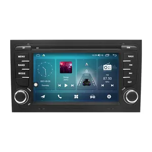 7" Touch Screen Android car no dvd radio player for audi A4 Android RDS USB SD 4GB Ram 64GB Rom 8 Core Wifi 3G GPS BT Radio