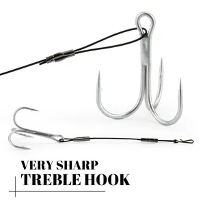 Spinpoler pesca Lucio Stinger Rig 7g/10g/15g/20g/25g/30g/50g sacacorchos plomo cebo suave Shad Jig Head Rig anzuelos triples Lucio perca - Product Image 5