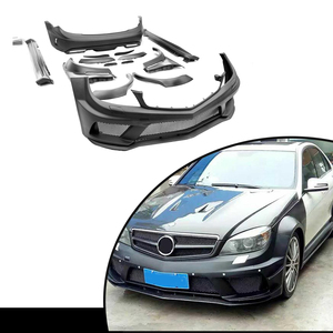 Kit de carrosserie en FRP, large, noire, pour Mercedes Ben <span class=keywords><strong>z</strong></span> W204 C63 coupé - Product Image 1