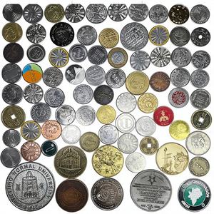 Juego de fichas de videojuegos de acero inoxidable, fichas de premio con orificio, antifalsificación, conmemorativas para actividades, tipo brazalete - Product Image 1