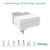 Adaptateur secteur 12V 2,5A, alimentation AC/DC, chargeur transformateur 30W, prise US EU UK AU