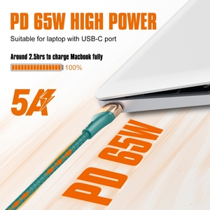 LDNIO LC631C Câble de chargeur rapide d'origine <span class=keywords><strong>Cordon</strong></span> Usb C Type C à Type C Câble pour HUAWEI Samsung Galaxy - Product Image 4
