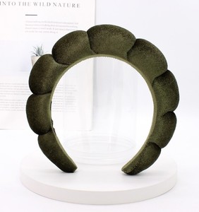 Women <strong>Padded</strong> Fabric <strong>Hair</strong> Bands Wide Velvet Non Slip Headband <strong>Hair</strong> Accessories for Women Girls - Product Image 6