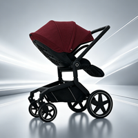 Vente en gros d'usine, poussette bébé pliable 3 en 1 certifiée EN1888, luxueuse, en plastique, avec siège auto pour bébé, système de voyage Kinderwagen