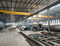 Usine de pyrolyse continue de pneus usagés 15-100 TPD, système de recyclage de pneus entièrement automatique à grande échelle, ligne de production d'huile combustible et de diesel