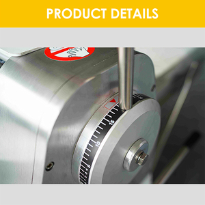 Macchina Elettrica Automatica CE per Croissant 380mm 520mm, Sfogliatrice da Tavolo con Nastro Trasportatore, Laminadora De Masa - Product Image 4