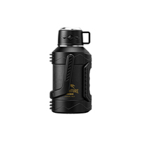 Venta al por mayor OEM: Termo profesional de acero inoxidable sin BPA con asa, aislamiento al vacío, para bebidas frías y calientes, a prueba de fugas, ideal para oficina, coche y uso exterior.