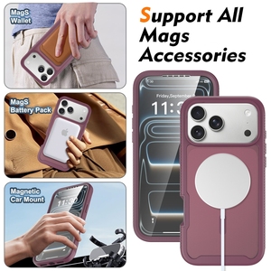 <span class=keywords><strong>เคส</strong></span>โทรศัพท์แม่เหล็กสำหรับ <span class=keywords><strong>iPhone</strong></span> 18 Pro Max พร้อมฟิล์ม<span class=keywords><strong>กัน</strong></span>รอยในตัว ป้อง<span class=keywords><strong>กัน</strong></span>รอยนิ้วมือแบบ 360 องศา สำหรับ <span class=keywords><strong>iPhone</strong></span> 16 17 - Product Image 6