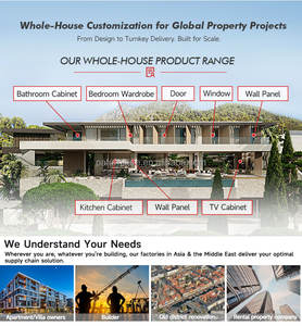 Gabinetes <span class=keywords><strong>de</strong></span> <span class=keywords><strong>Cocina</strong></span> en Forma <span class=keywords><strong>de</strong></span> L Estilo Japandi Personalizados, Muebles <span class=keywords><strong>de</strong></span> <span class=keywords><strong>Cocina</strong></span> <span class=keywords><strong>de</strong></span> Madera con Acabado Brillante Estándar, Gabinetes Base - Product Image 4