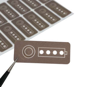 Botón de Encendido/Apagado de Membrana de PC PET Personalizado, Resistente al Agua y a los Arañazos, para Accesorios Electrónicos - Product Image 1