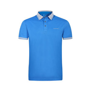 Polo de golf OEM pour hommes T-shirt d'été à séchage rapide respirant à manches courtes 100% polyester T-shirt de course à pied T-shirt de polo de sport pour hommes - Product Image 5