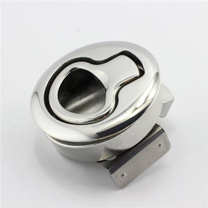 الفولاذ المقاوم للصدأ قارب كام سحب خزانة دافق قفل رفع فلوش جبل مقبض سطح السفينة الثقيلة حلقة سلام جبل المزالج الفتحة البحرية - Product Image 4